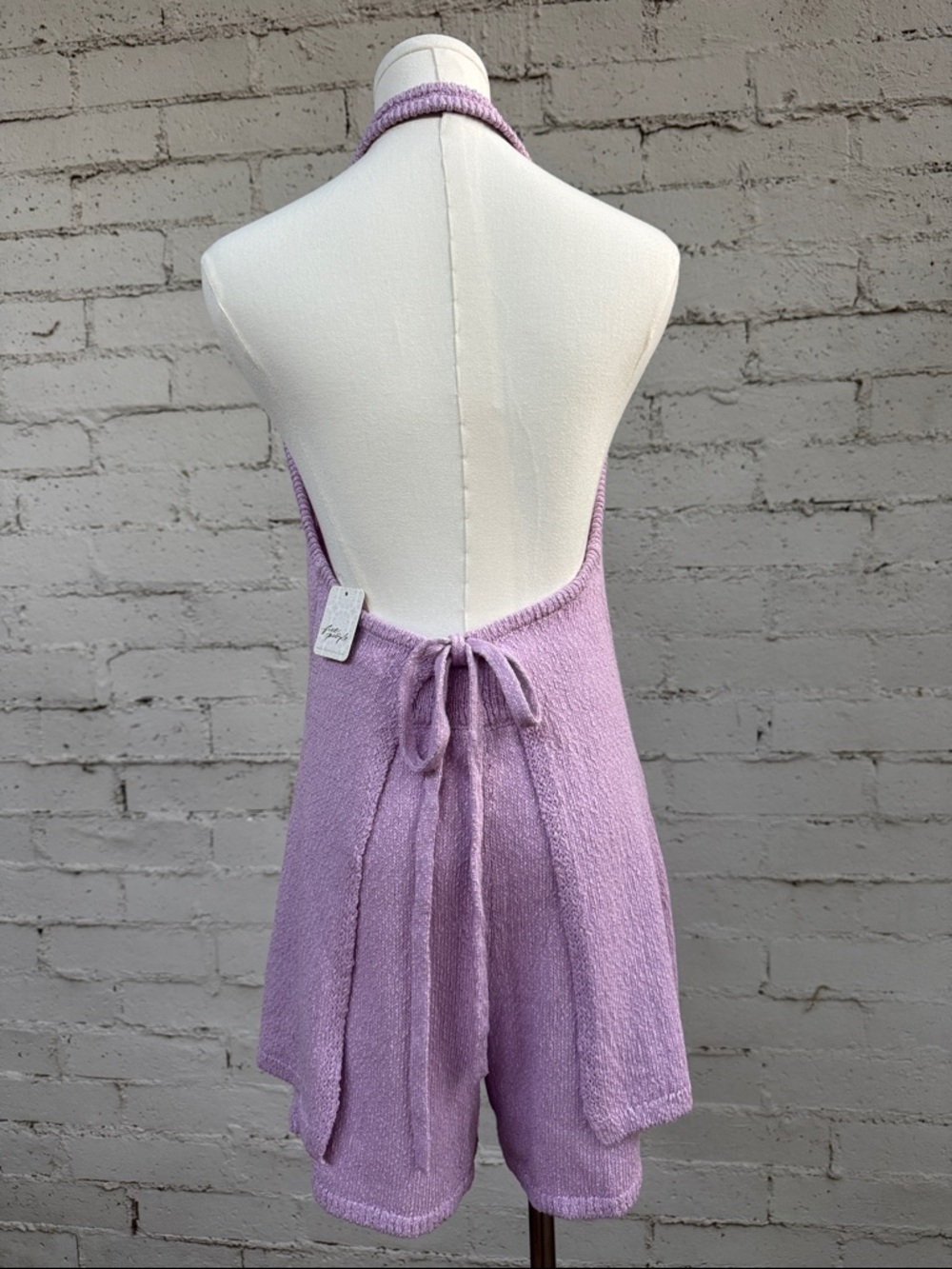 Free People FP Beach Sweater Set Blush Lilac Size S - Picture 4 of 13